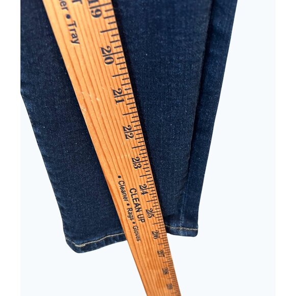 Frame Denim Womens Low-Rise Skinny Jeans Dark Wash Size 27 - Picture 10 of 12